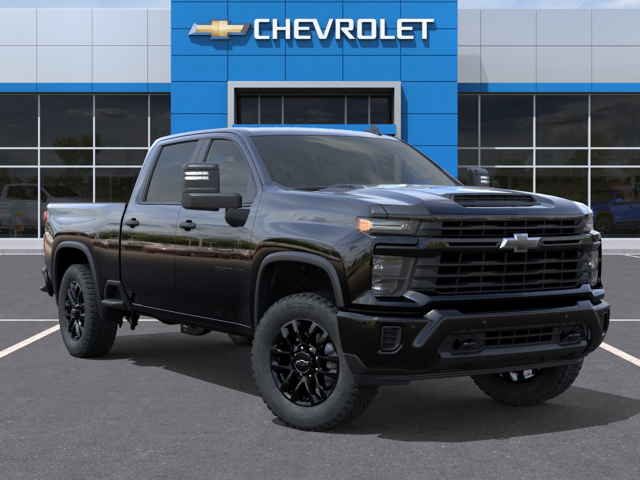 New 2026 Black Chevrolet Custom image 7