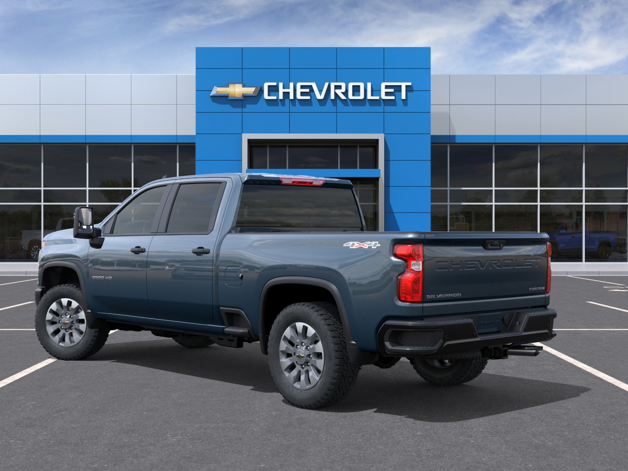 New 2026 Lakeshore Blue Metallic Chevrolet Custom image 4