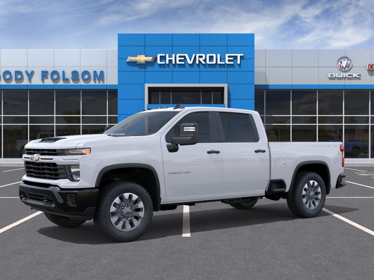 New 2026 Summit White Chevrolet Custom image 2