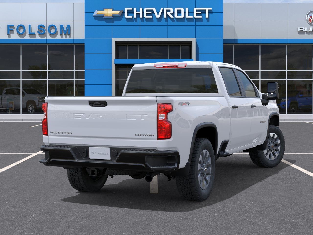 New 2026 Summit White Chevrolet Custom image 4