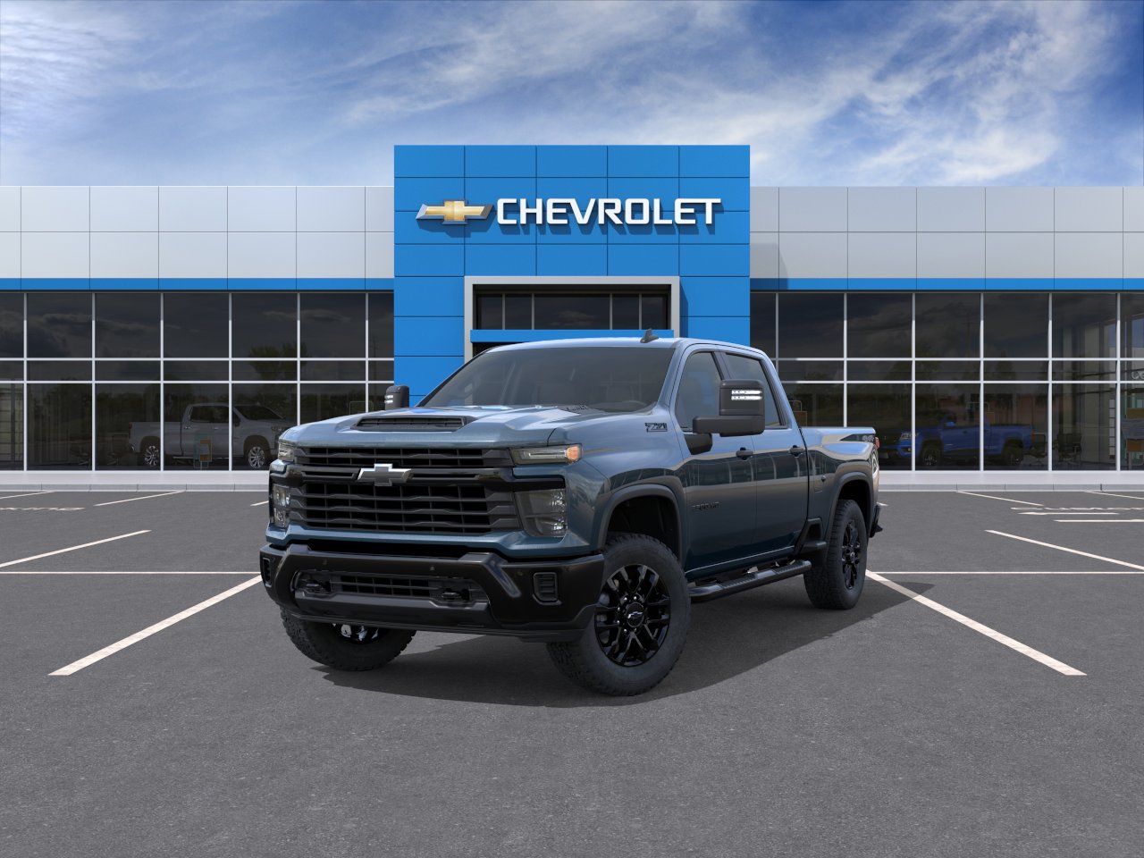 New 2026 Lakeshore Blue Metallic Chevrolet Custom image 33
