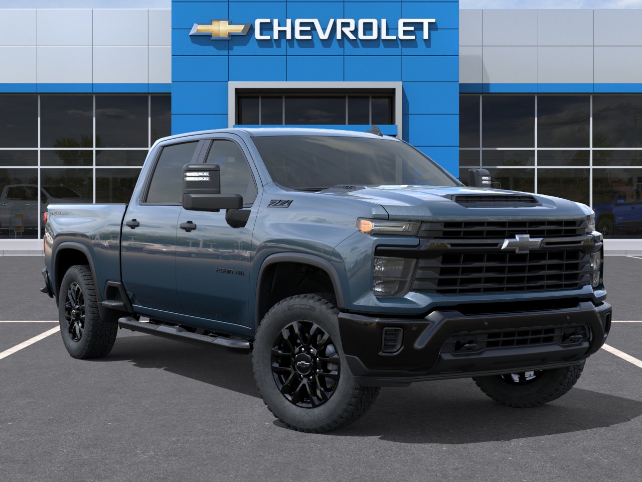 New 2026 Lakeshore Blue Metallic Chevrolet Custom image 32