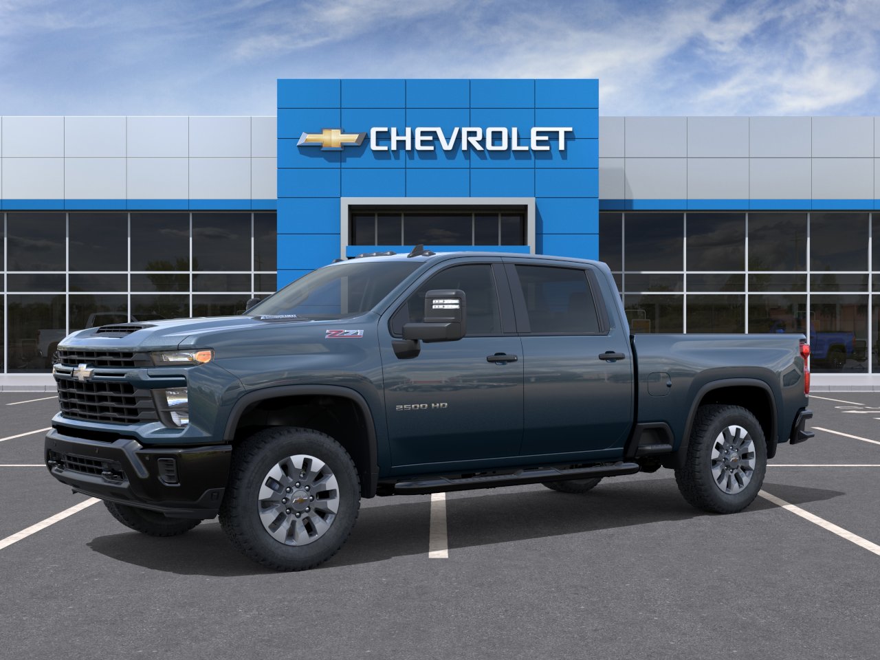 New 2026 Lakeshore Blue Metallic Chevrolet Custom image 36
