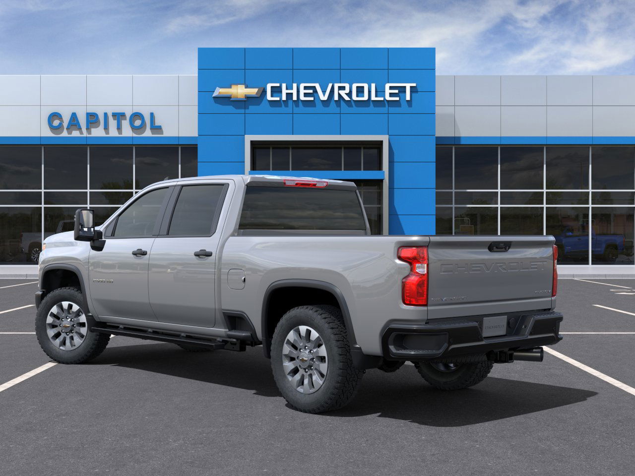 New 2025 Slate Gray Metallic Chevrolet Custom image 3