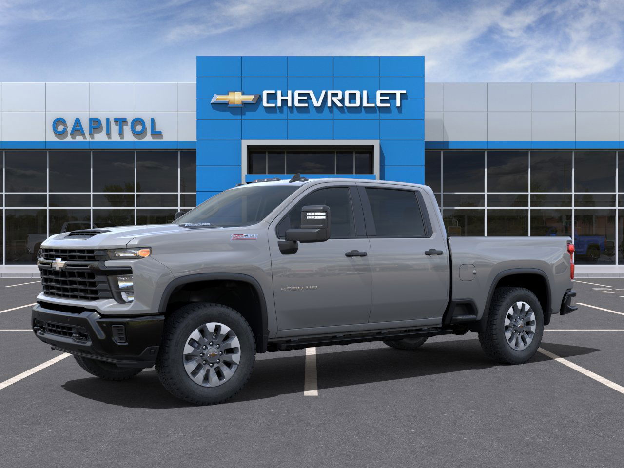 New 2025 Slate Gray Metallic Chevrolet Custom image 2