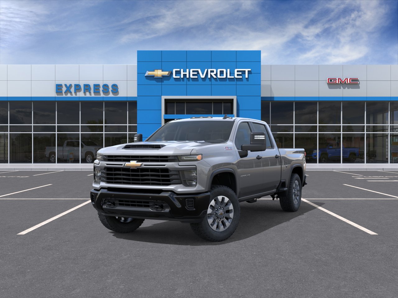 New 2026 Sterling Gray Metallic Chevrolet Custom image 42