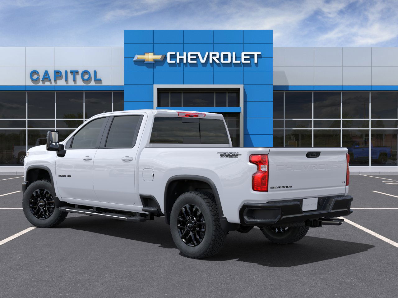 New 2025 Summit White Chevrolet LT image 3