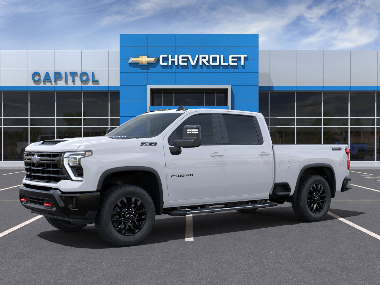 New 2025 Summit White Chevrolet LT image 2