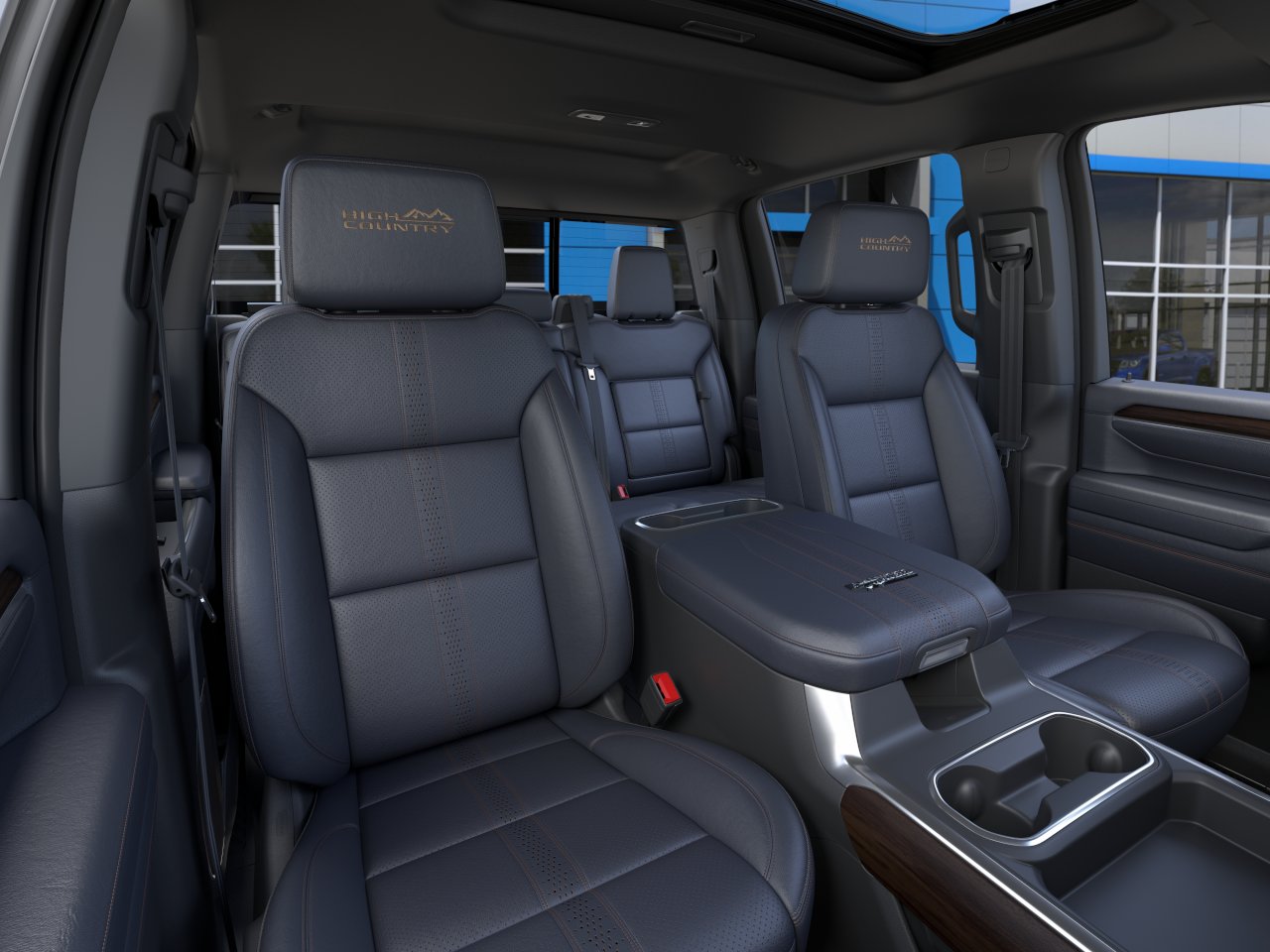 New 2026 Lakeshore Blue Metallic Chevrolet High Country image 16