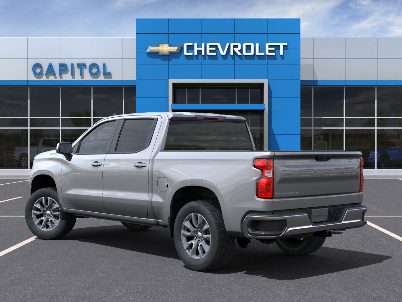 New 2025 Sterling Gray Metallic Chevrolet LT image 3