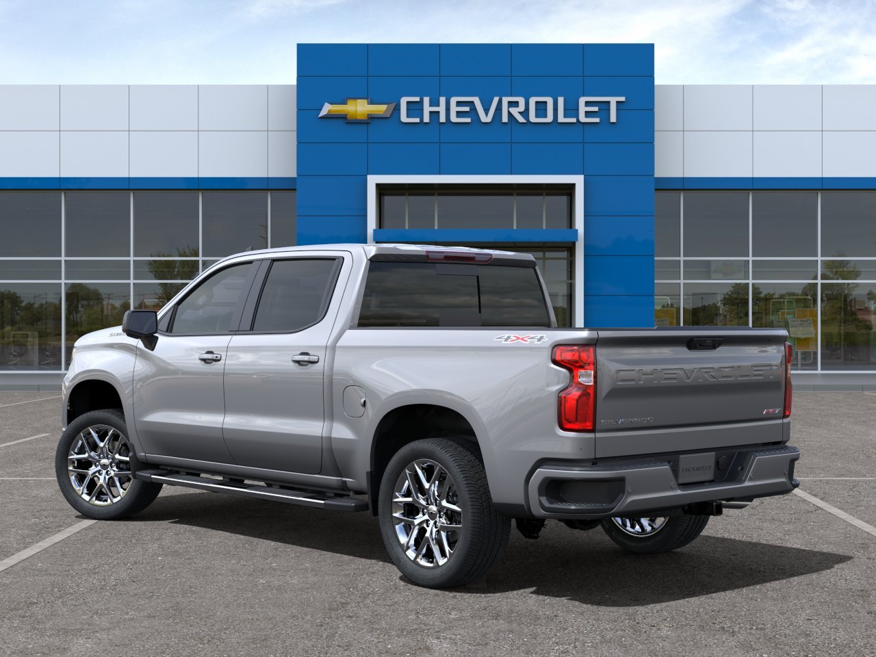 New 2024 Sterling Gray Metallic Chevrolet RST image 3