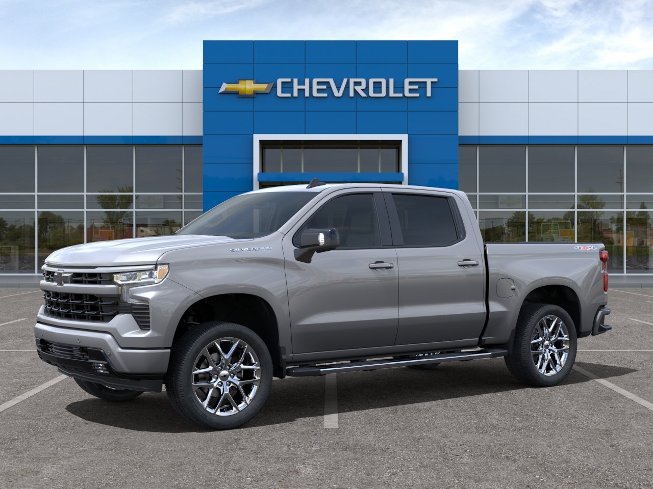 New 2024 Sterling Gray Metallic Chevrolet RST image 2