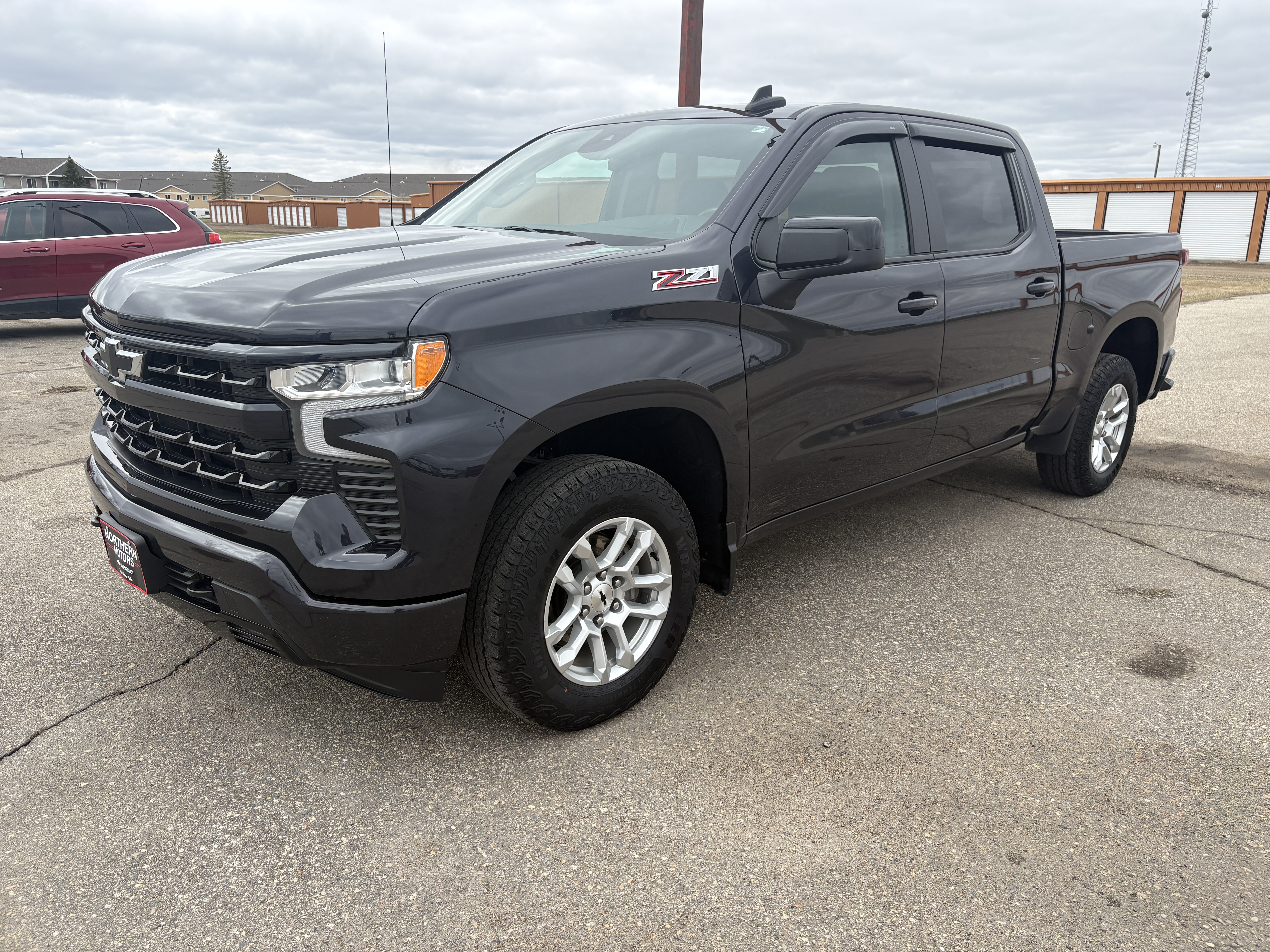 Used 2023 Chevrolet Silverado 1500 RST with VIN 2GCUDEEDXP1119980 for sale in Thief River Falls, Minnesota
