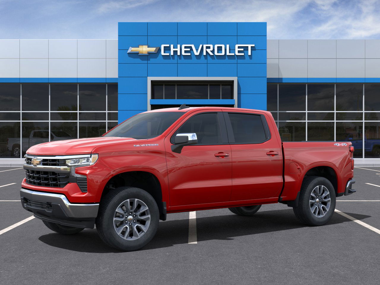 New 2025 Red Hot Chevrolet LT image 2