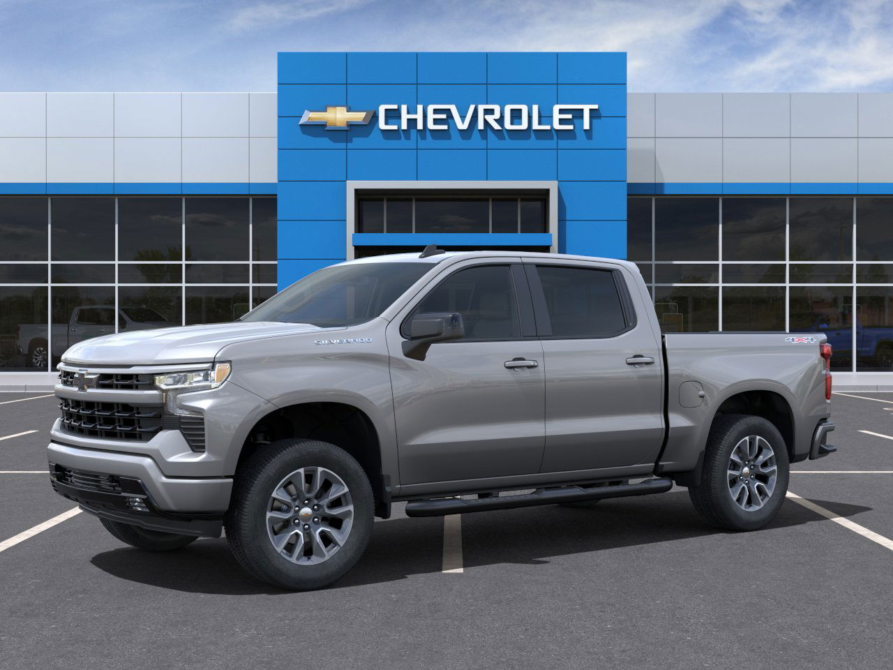 New 2025 Sterling Gray Metallic Chevrolet RST image 2