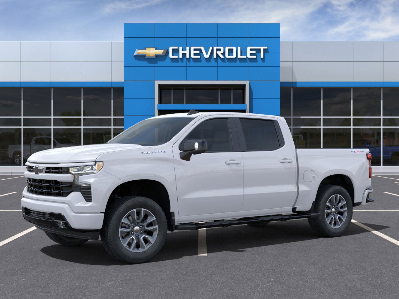 New 2025 Summit White Chevrolet RST image 2