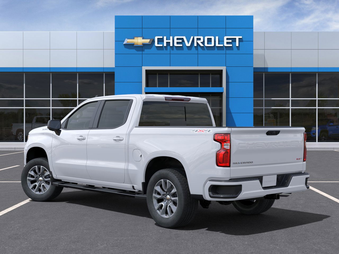 New 2025 Summit White Chevrolet RST image 3