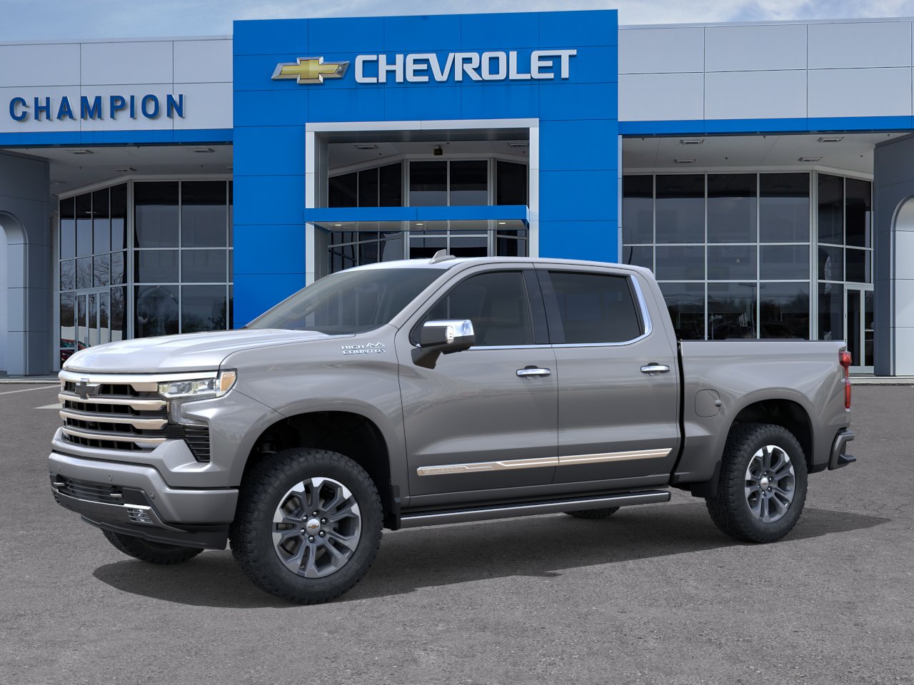 New 2026 Sterling Gray Metallic Chevrolet High Country image 2