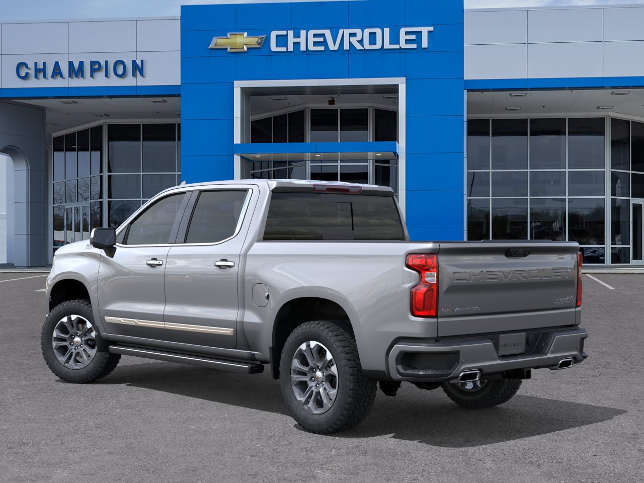 New 2026 Sterling Gray Metallic Chevrolet High Country image 3