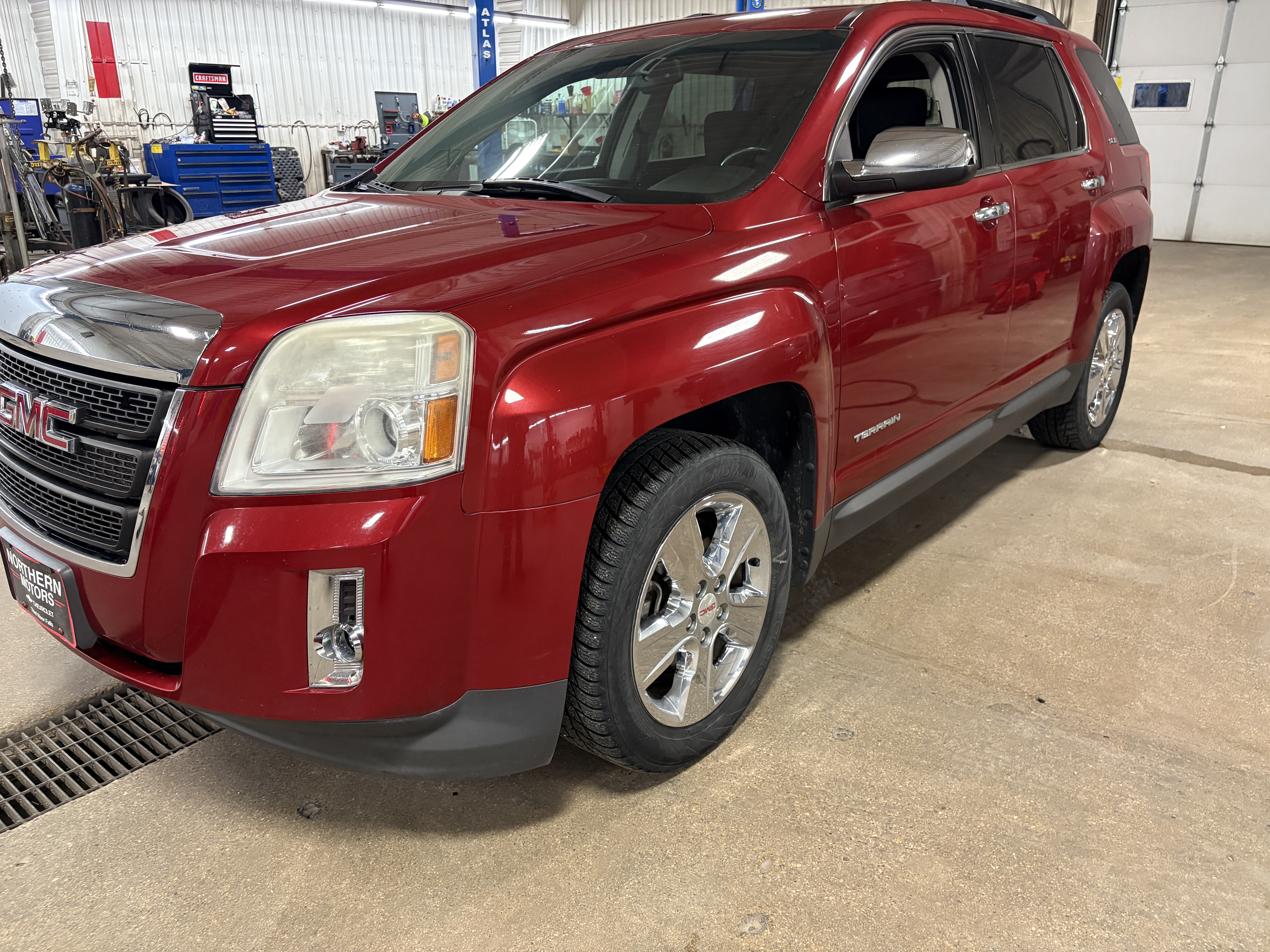 Used 2015 GMC Terrain SLE-2 with VIN 2GKFLWEK4F6328377 for sale in Thief River Falls, Minnesota