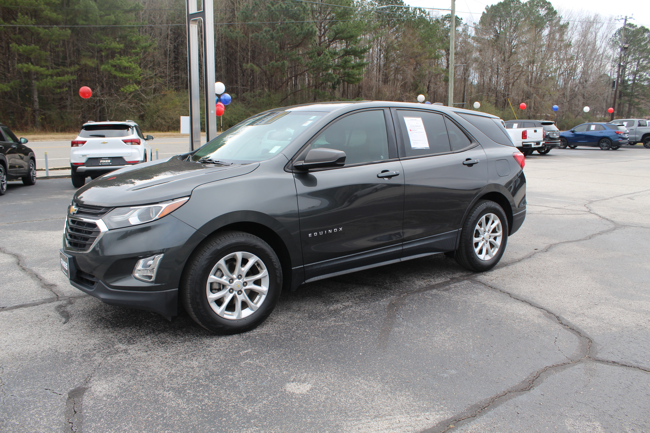 Used 2018 Chevrolet Equinox LS with VIN 2GNAXHEV5J6290139 for sale in Hamilton, AL