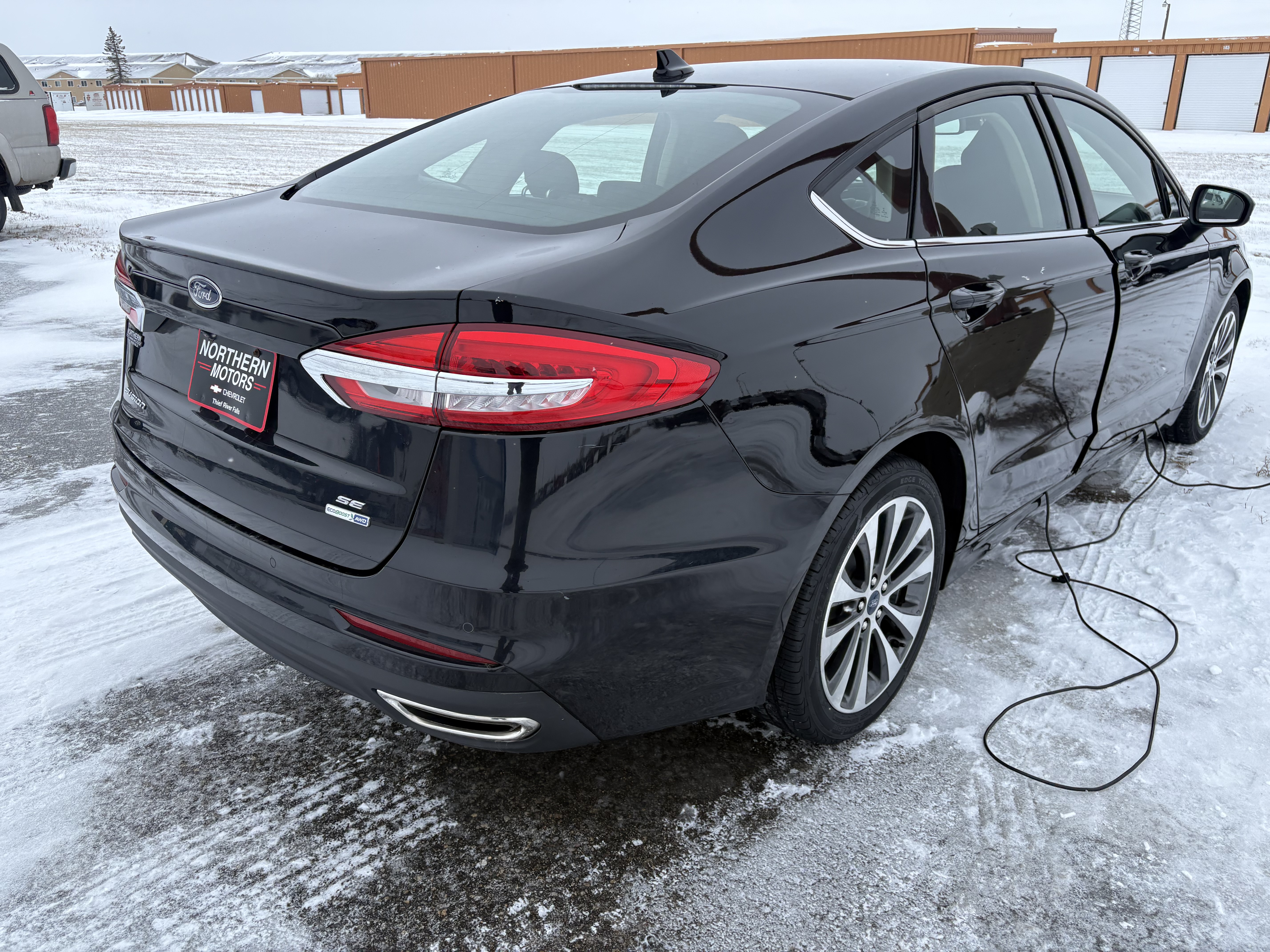 Used 2020 Ford Fusion SE with VIN 3FA6P0T91LR259168 for sale in Thief River Falls, Minnesota