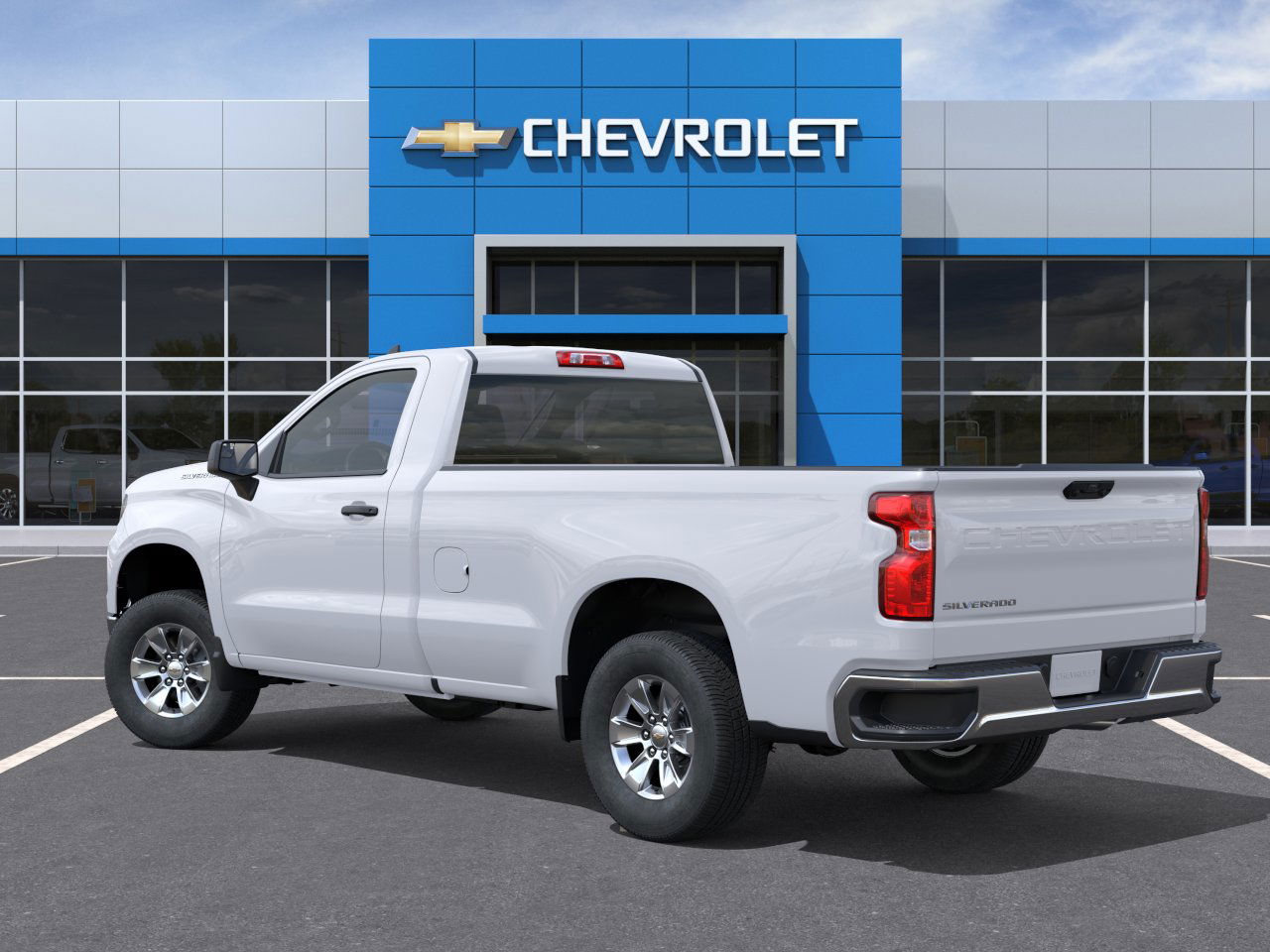 New 2024 Summit White Chevrolet WT image 3