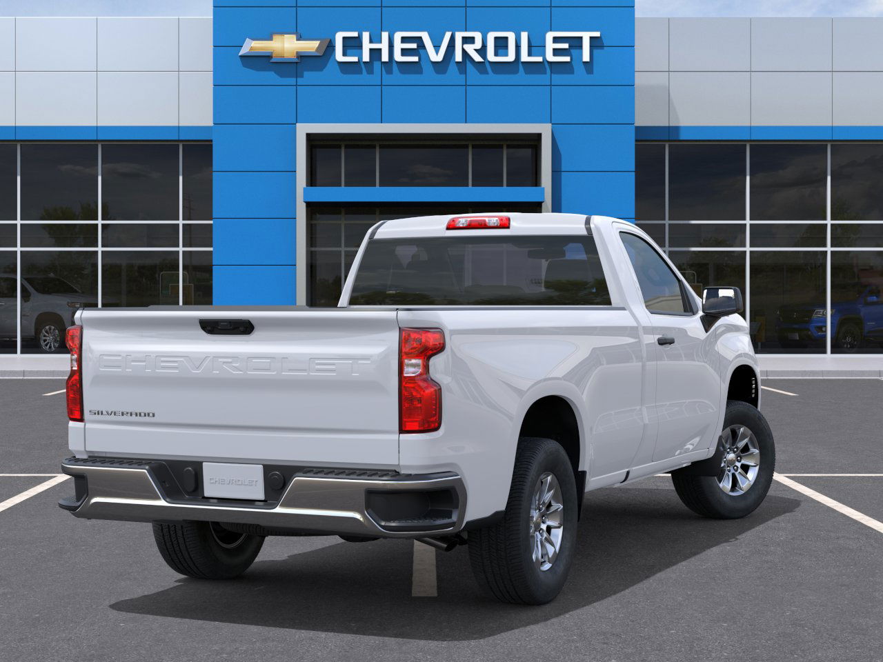 New 2024 Summit White Chevrolet WT image 4
