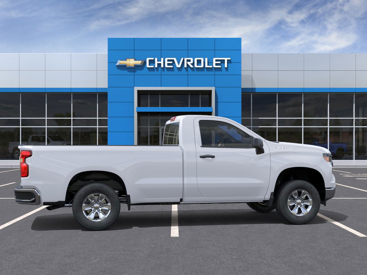 New 2024 Summit White Chevrolet WT image 5