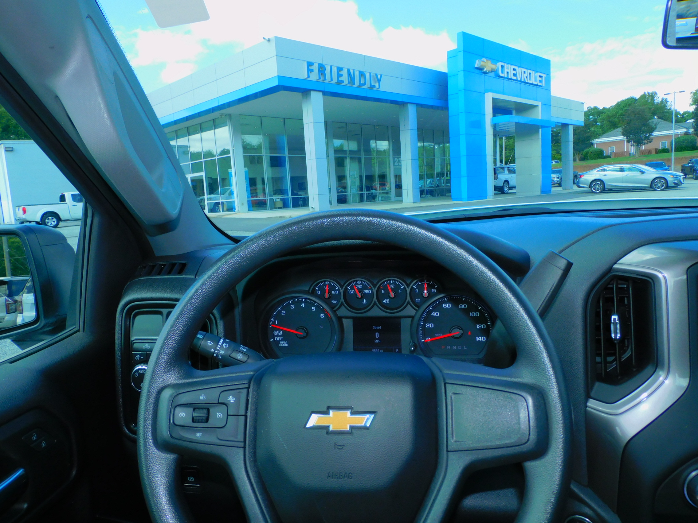 Used 2023 Chevrolet Silverado 1500 Work Truck with VIN 3GCNAAEDXPG346048 for sale in Albemarle, NC