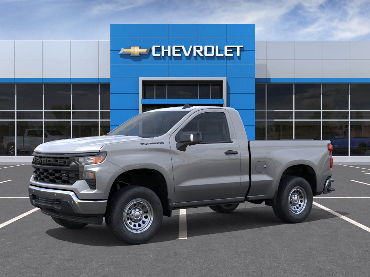 New 2026 Sterling Gray Metallic Chevrolet WT image 26