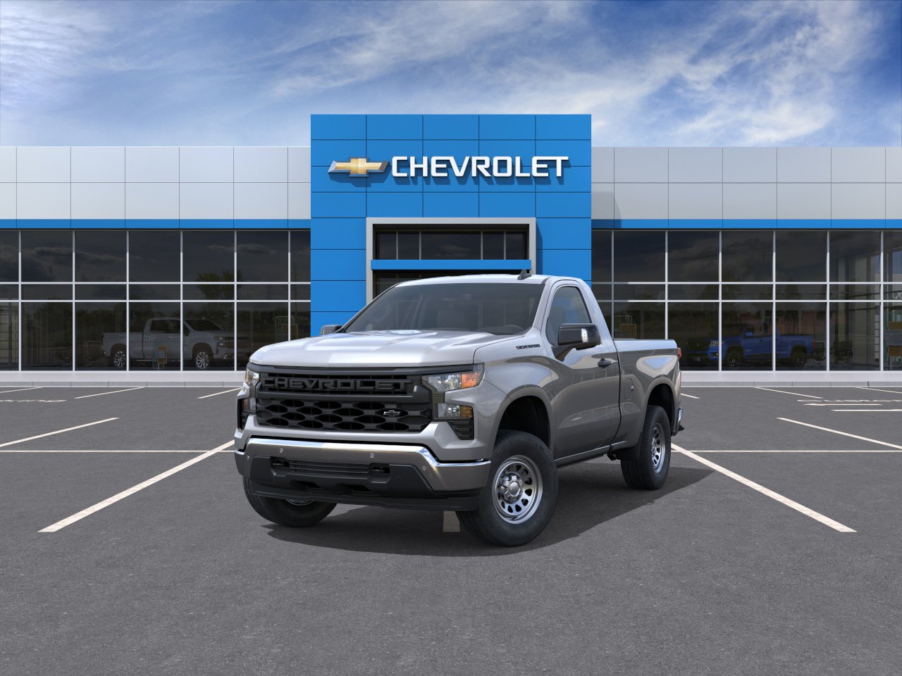New 2026 Sterling Gray Metallic Chevrolet WT image 32
