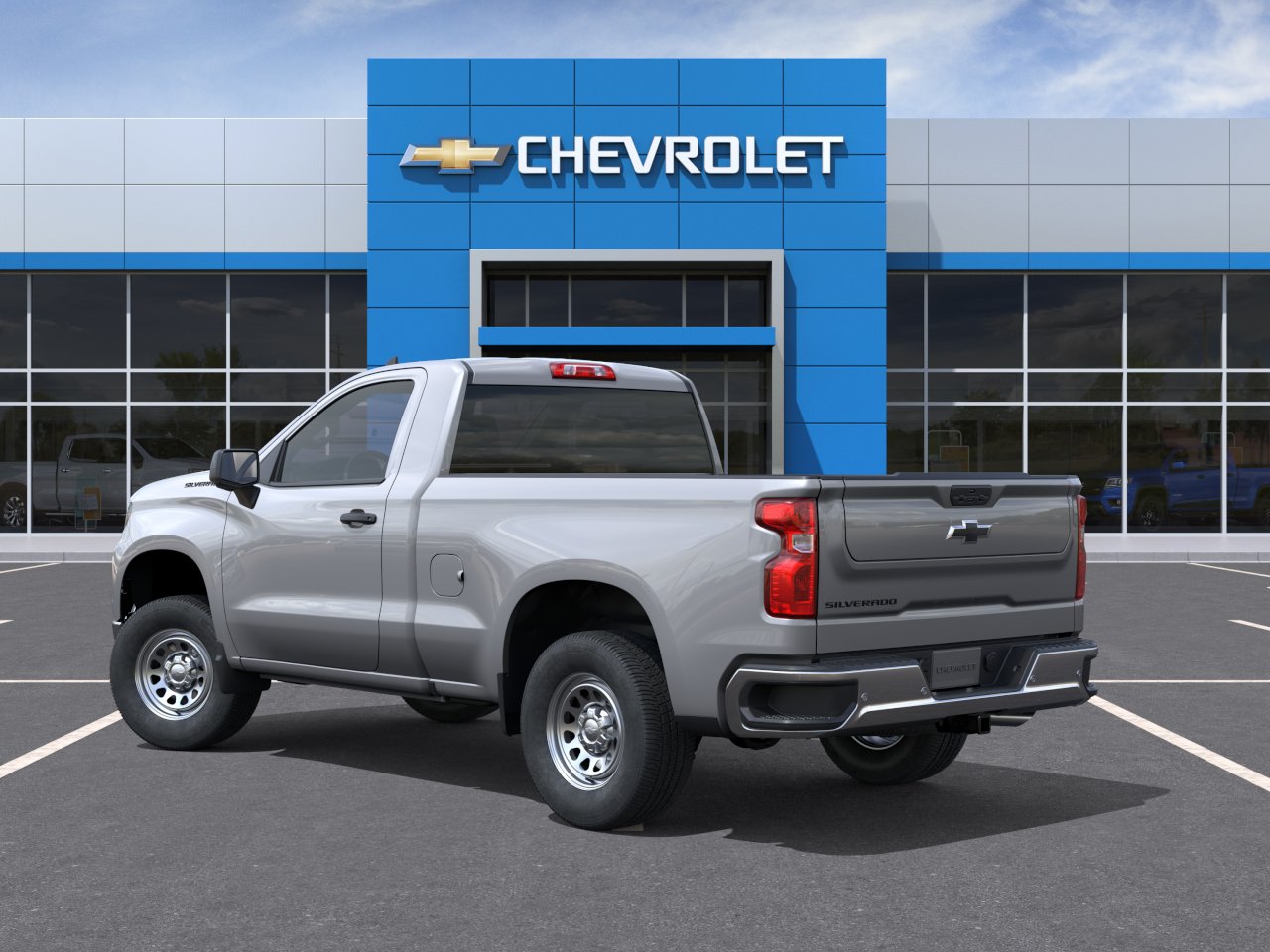 New 2026 Sterling Gray Metallic Chevrolet WT image 27