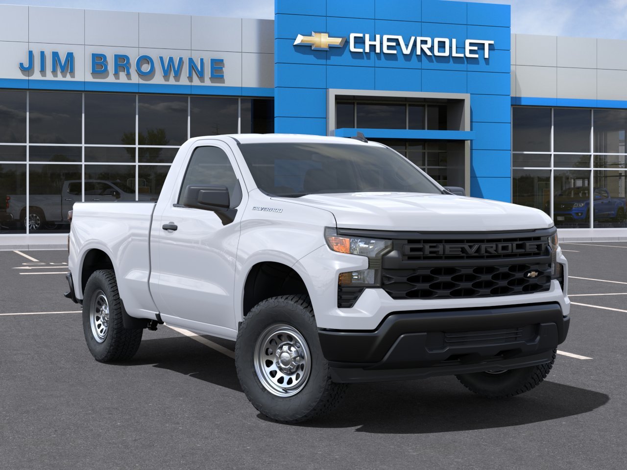 New 2024 Chevrolet Silverado 1500 WT Regular Cab in Dade City C410111