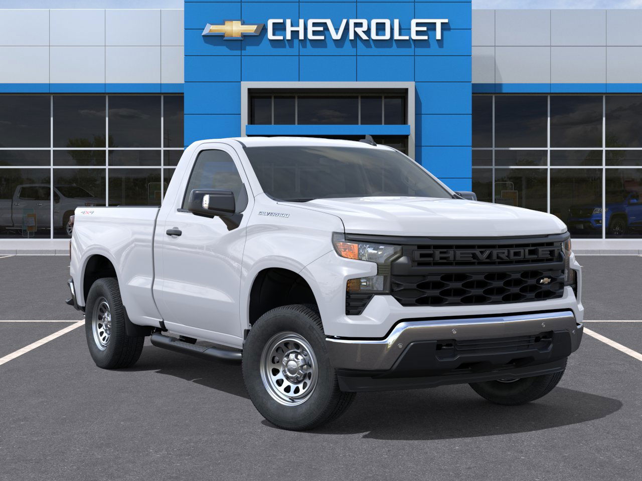 New 2024 Summit White Chevrolet WT image 7