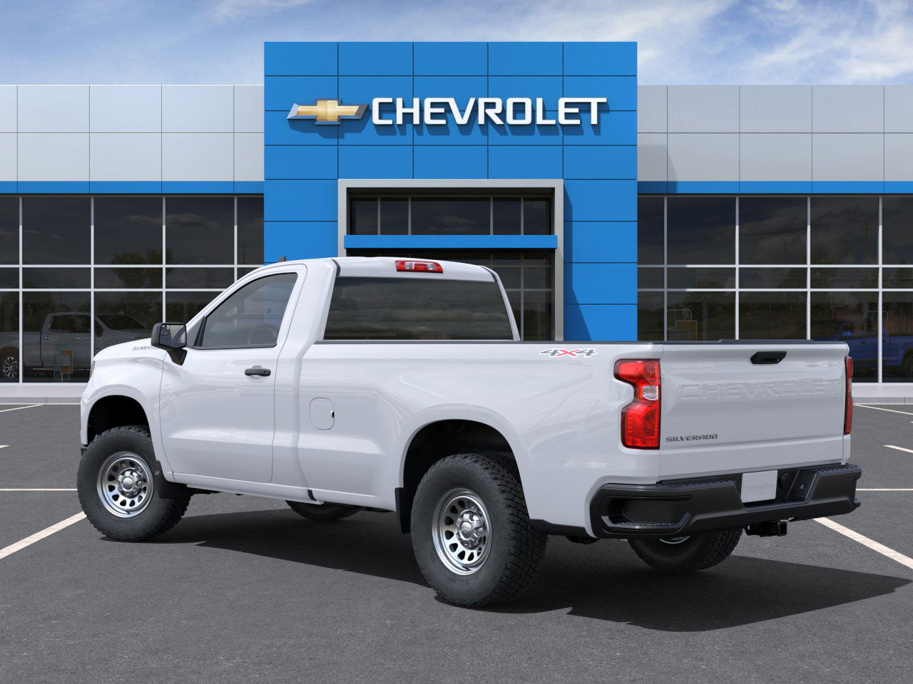New 2025 Summit White Chevrolet WT image 3