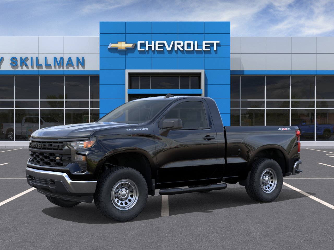New 2026 Black Chevrolet WT image 2