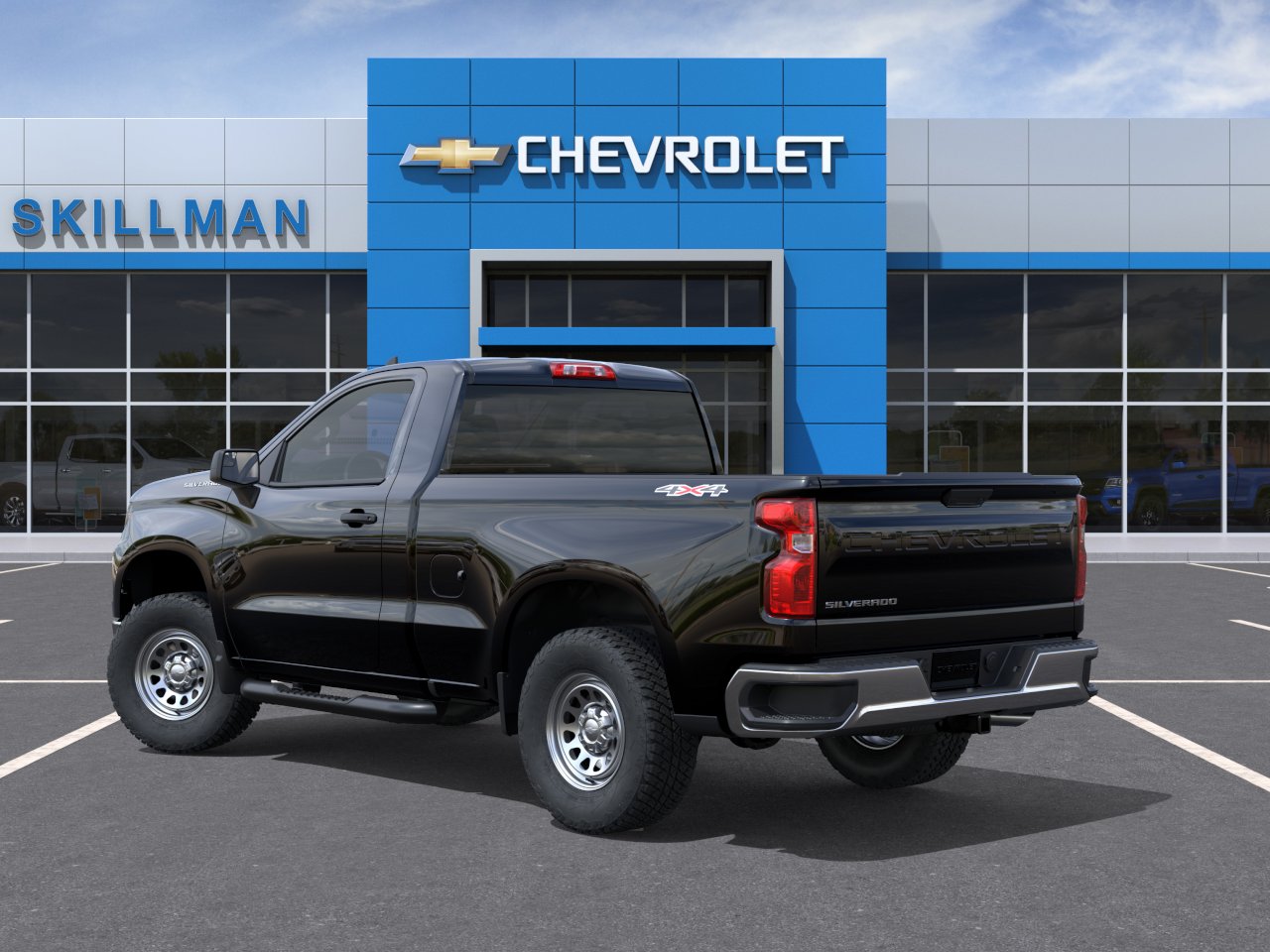 New 2026 Black Chevrolet WT image 3