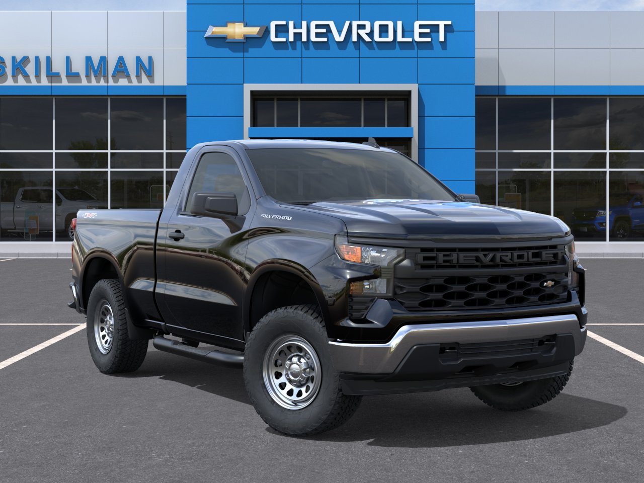New 2026 Black Chevrolet WT image 7