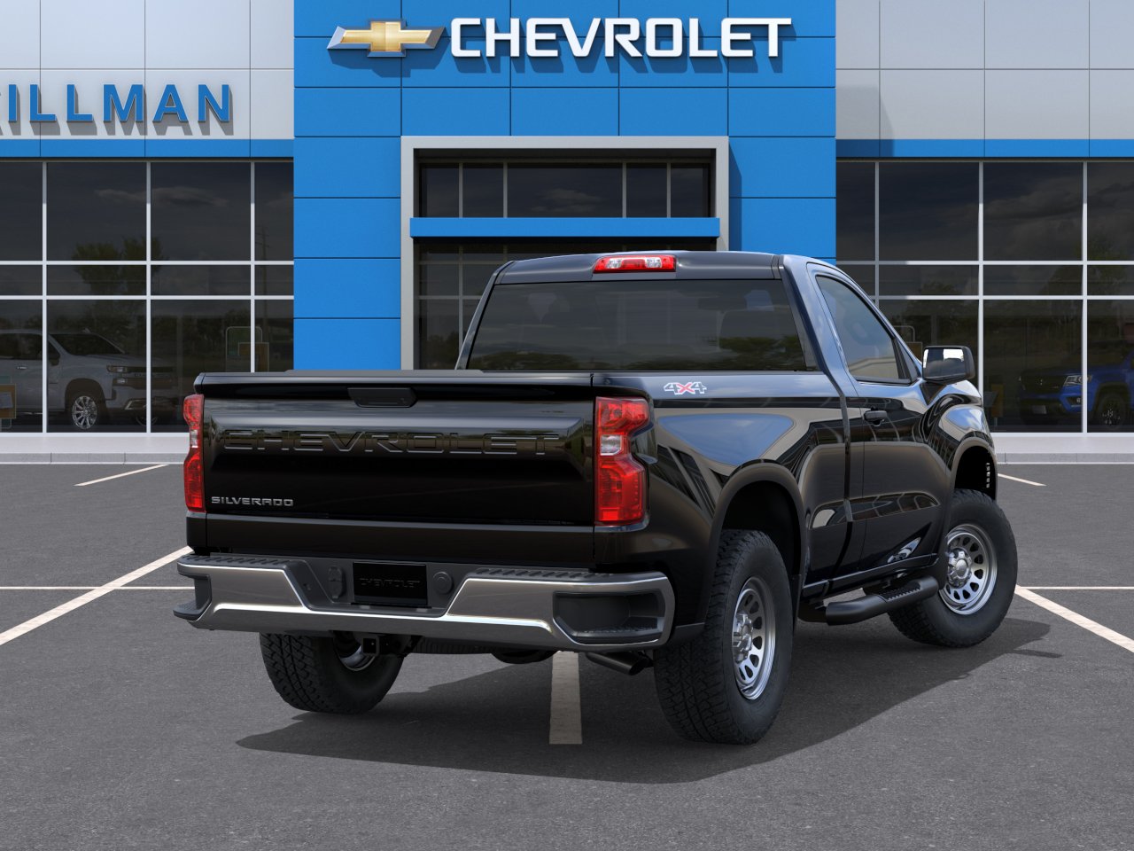 New 2026 Black Chevrolet WT image 4