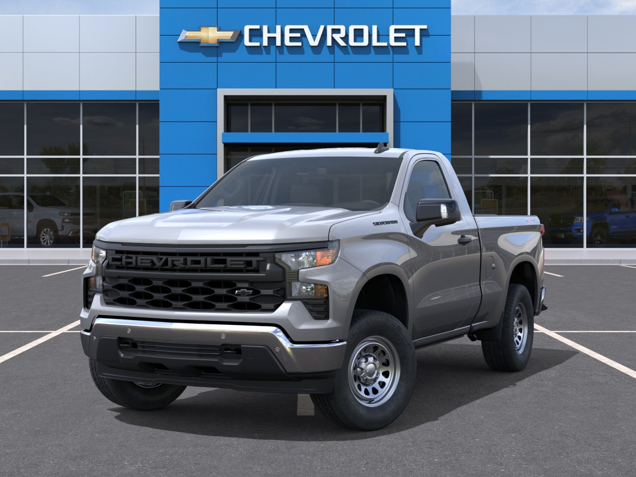 New 2026 Sterling Gray Metallic Chevrolet WT image 30