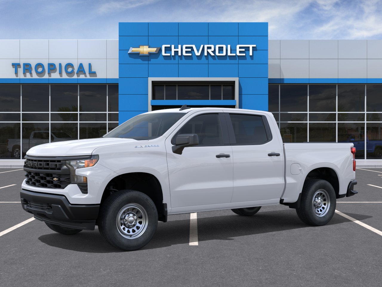 New 2026 Summit White Chevrolet WT image 2