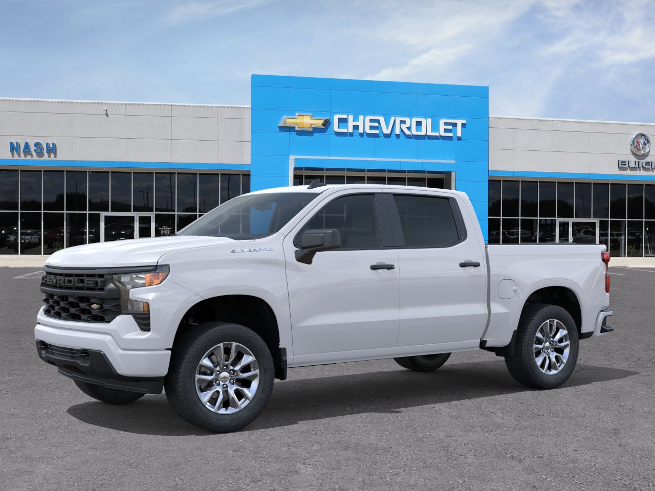 New 2026 Summit White Chevrolet Custom image 2
