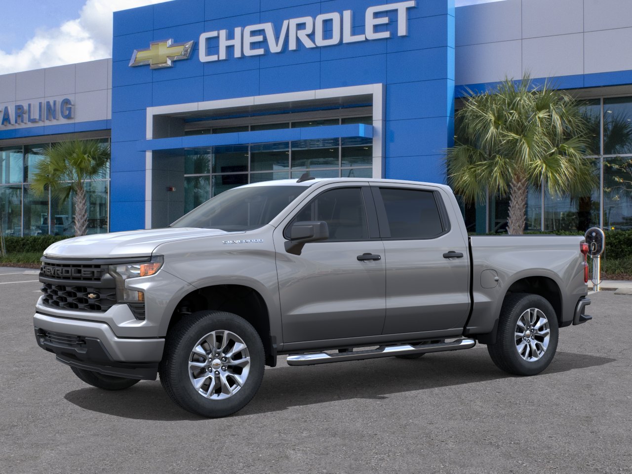 New 2026 Sterling Gray Metallic Chevrolet Custom image 2