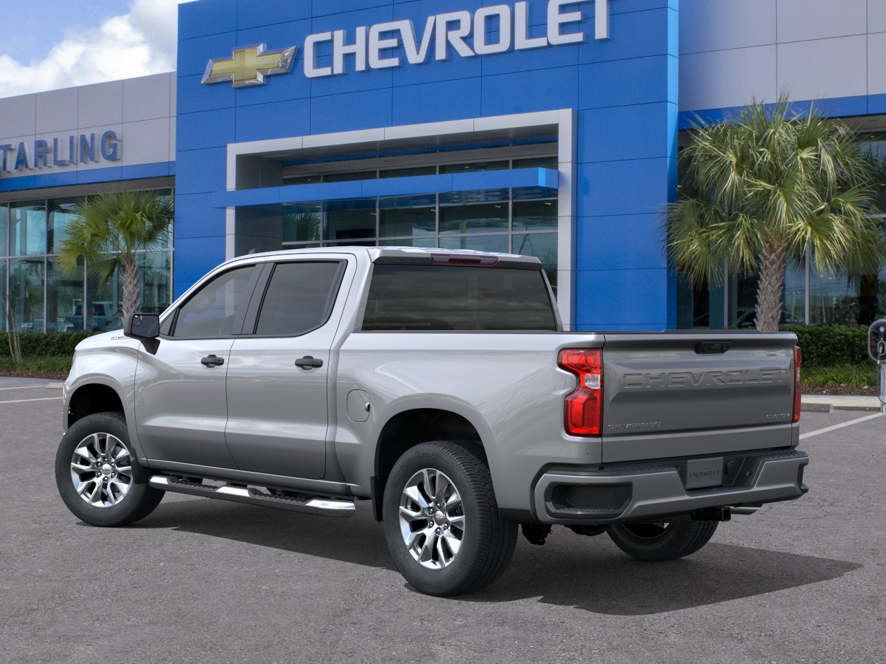 New 2026 Sterling Gray Metallic Chevrolet Custom image 3