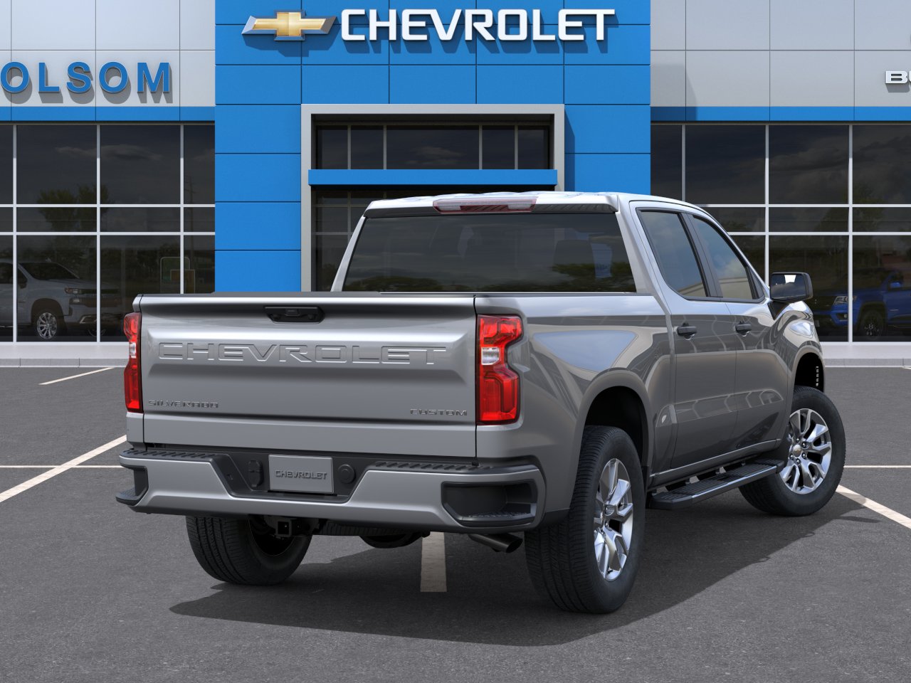 New 2026 Sterling Gray Metallic Chevrolet Custom image 4