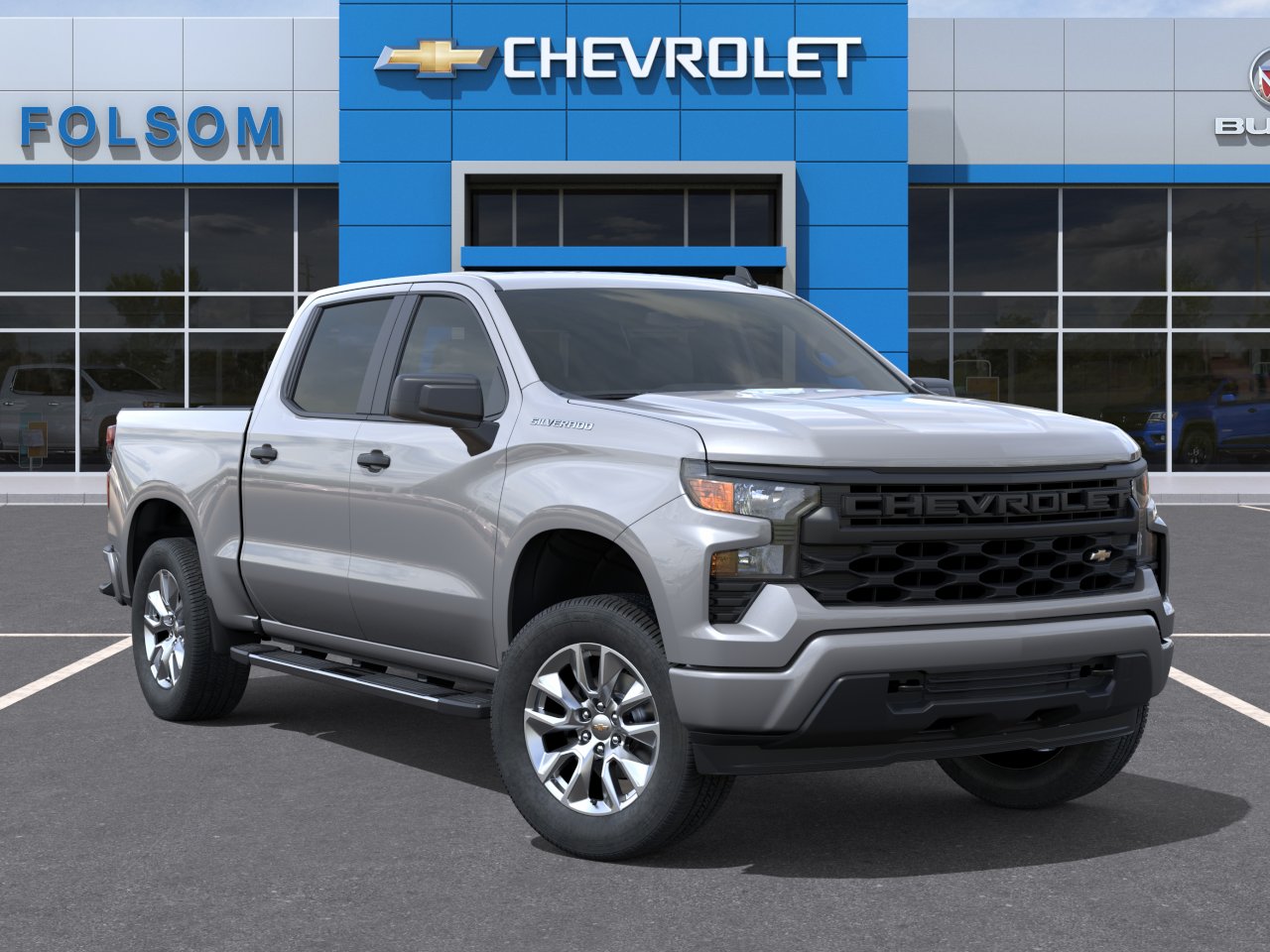 New 2026 Sterling Gray Metallic Chevrolet Custom image 7