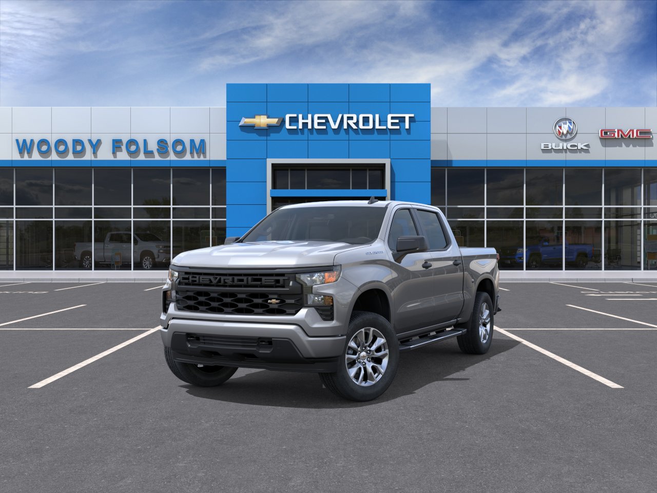 New 2026 Sterling Gray Metallic Chevrolet Custom image 8