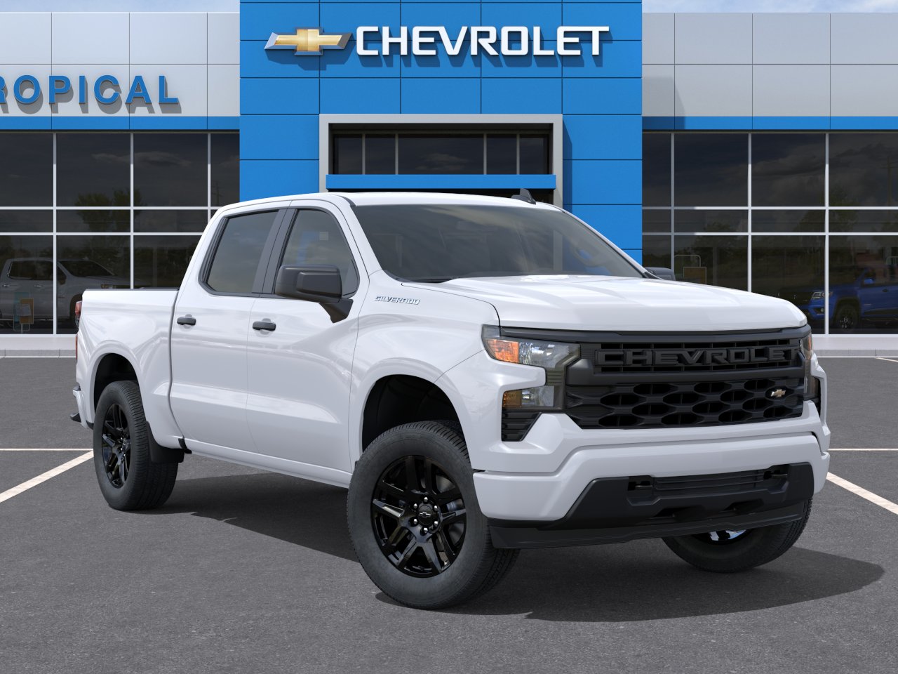 New 2026 Summit White Chevrolet Custom image 7