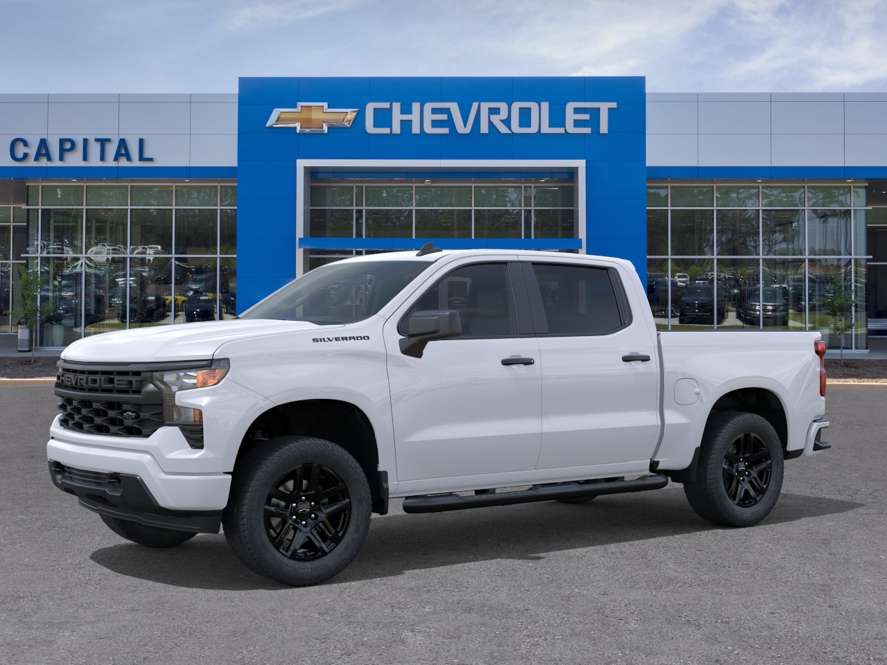 New 2026 Summit White Chevrolet Custom image 2